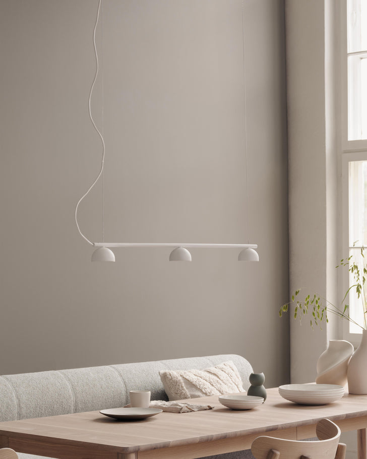 Blush rail 3 pendant lamp