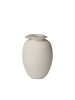 Brim vase H18 Beige