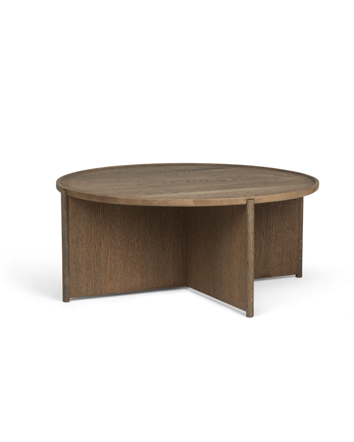 Cling coffee table D90H38 smoked oak