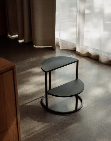 Dais step-stool black top view kitchen Photo Einar Aslaksen