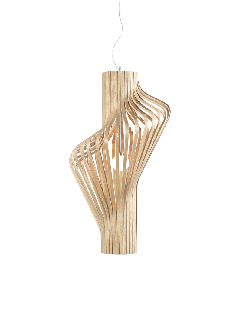 Diva pendant light oak