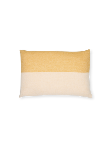 Echo cushion cover 40x60 yellow