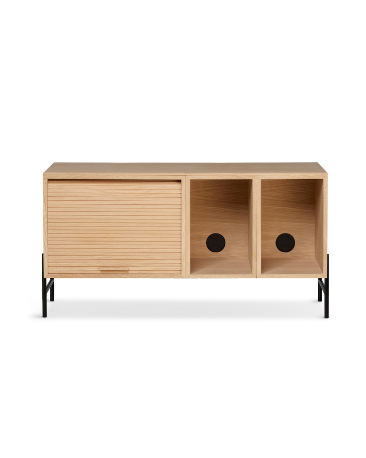 Hifive cabinet 100 low legs light oak