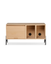Hifive cabinet 100 low legs light oak