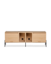 Hifive cabinet 150 low legs light oak