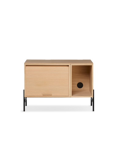 Hifive cabinet 75 low legs light oak