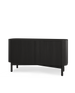 Loud sideboard cabinet black