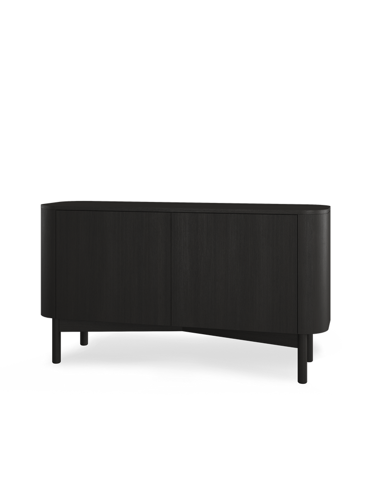 Loud sideboard cabinet black