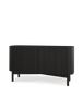 Loud sideboard cabinet black