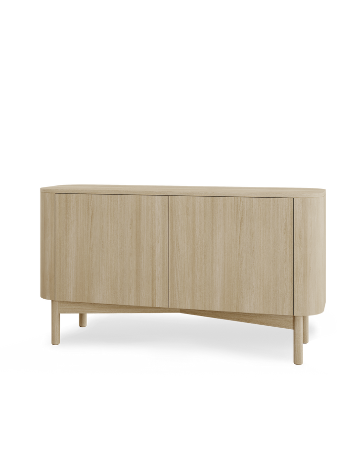 Loud sideboard cabinet light oak