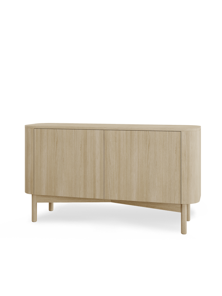 Loud sideboard cabinet light oak