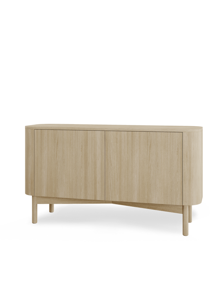 Loud sideboard cabinet light oak