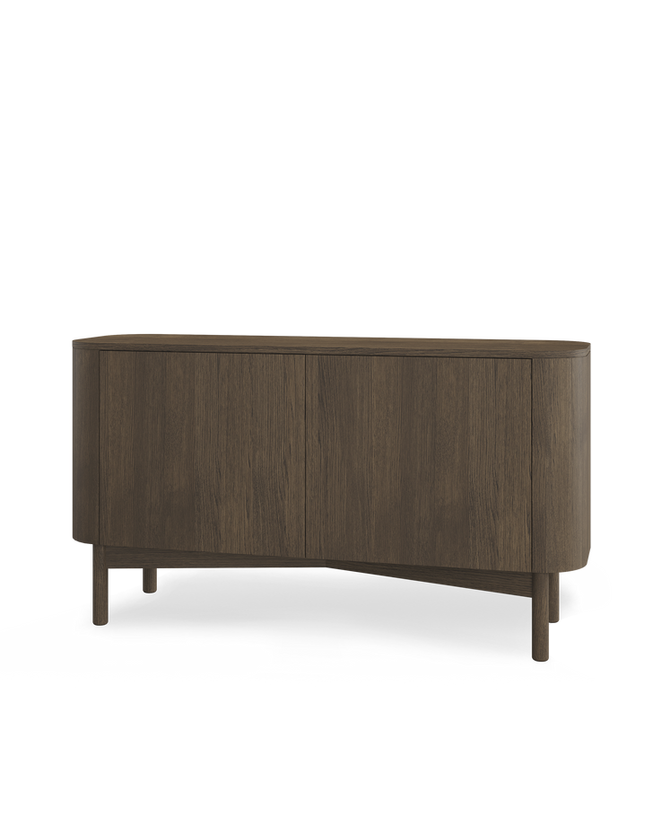 Loud sideboard cabinet smoked oak