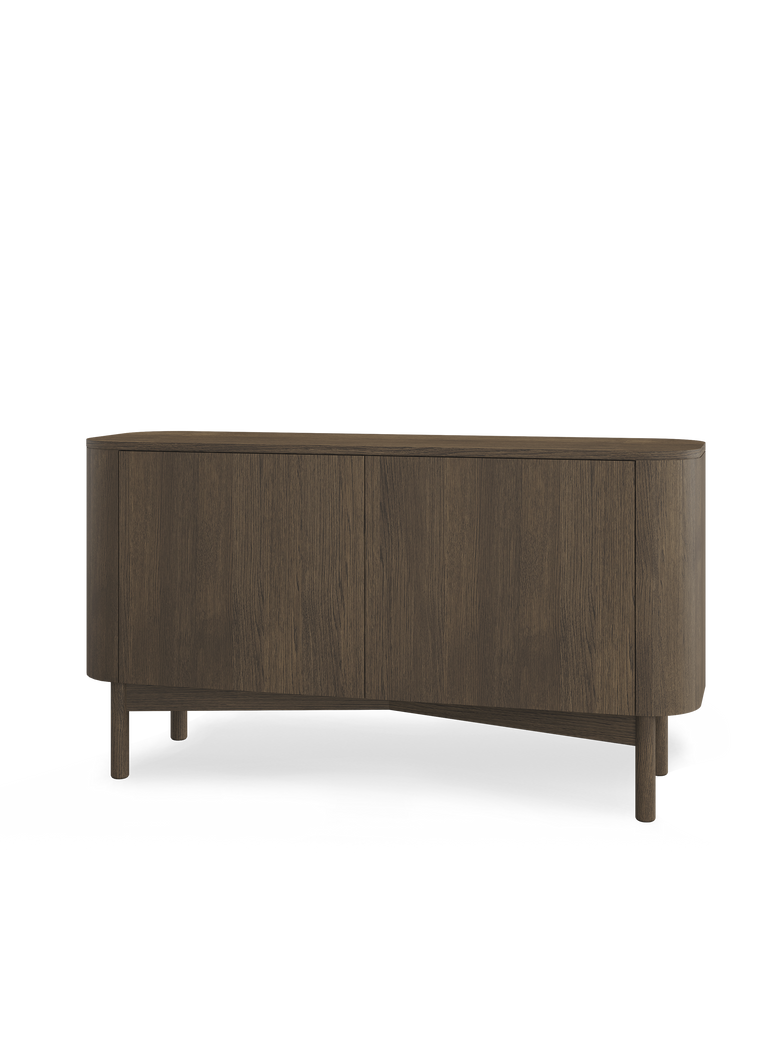 Loud sideboard cabinet smoked oak