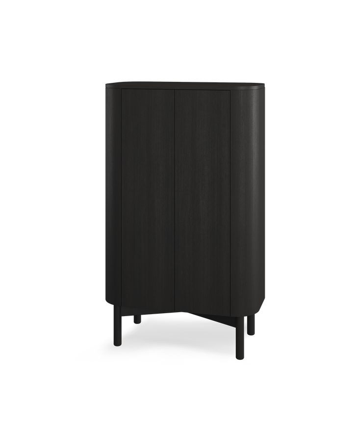 Loud tall cabinet black