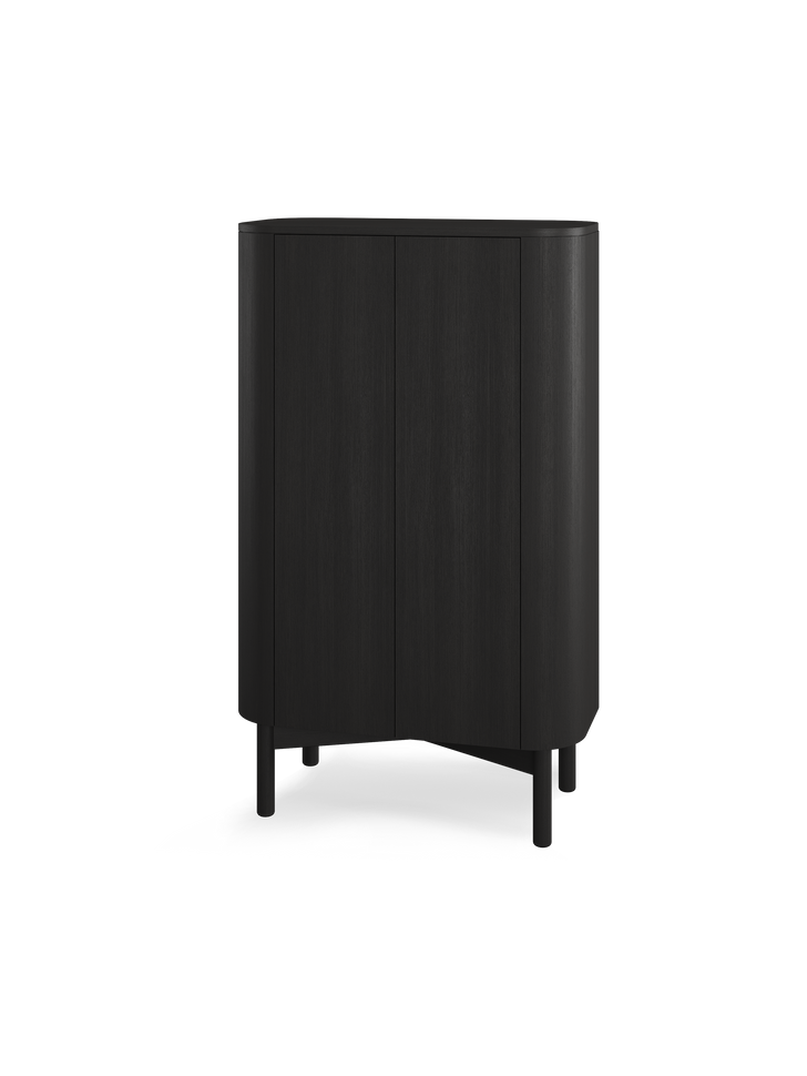 Loud tall cabinet black