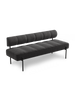 Daybe dining sofa Brusvik08 black legs