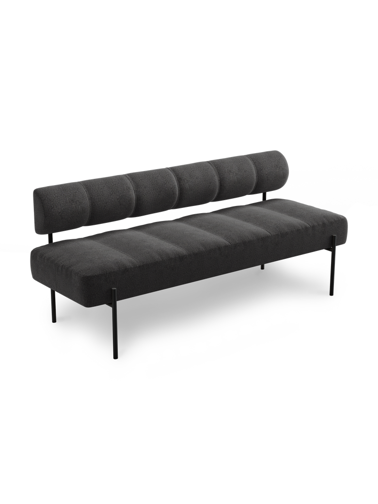 Daybe dining sofa Brusvik08 black legs