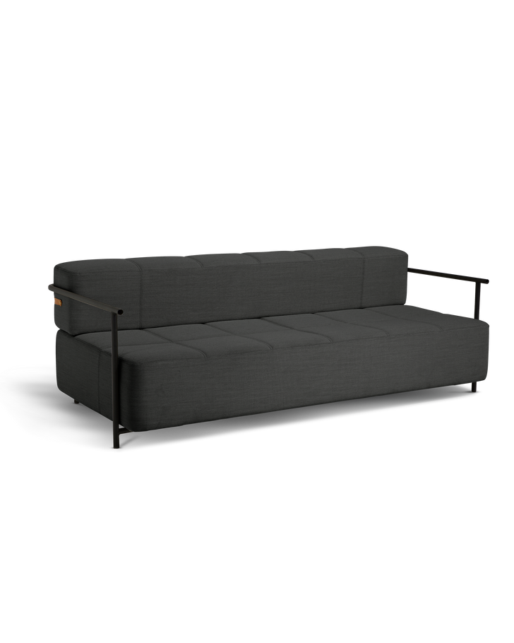 Daybe sofa bed armrest Brusvik08 Dark grey