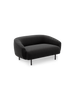 Plis 2seater sofa Brusvik08 black legs