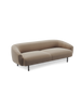 Plis 3seater sofa Brusvik65 black legs