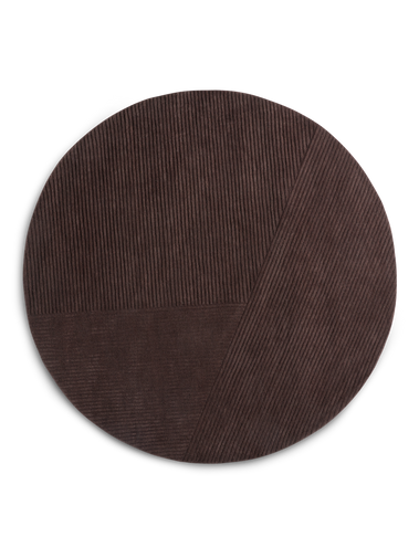 Row rug circular dark brown 1ea63e9a 3458 415a 88d5 90626e46018c