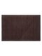 Row rug large dark brown