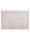 Row rug large light grey