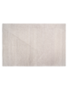 Row rug large light grey