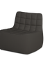 Yam lounge chair Brusvik08 Dark grey