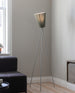 Oslo Wood lamp light grey olive green livingroom Northern Photo Anne Andersen