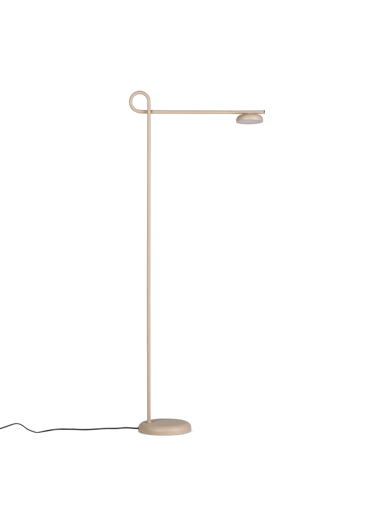 Salto floor lamp beige