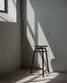 Treble bar stool black corner Photo Einar Aslaksen