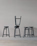 Treble bar stool black group Photo Einar Aslaksen