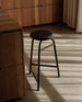 Treble bar stool black single kitchen Photo Einar Aslaksen