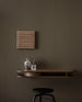 Valet wall console smoked oak front Photo Einar Aslaksen